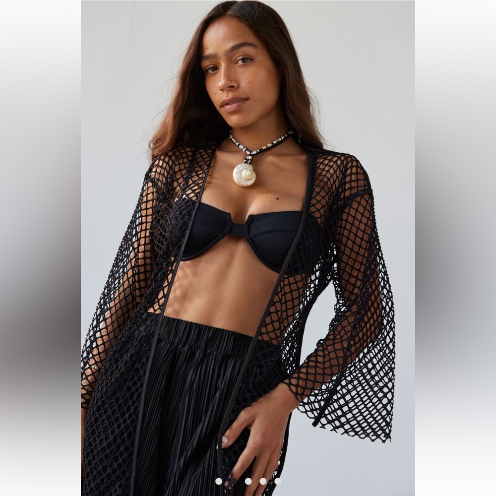 Urban Outfitters Mesh Robe - Picture 2 of 7